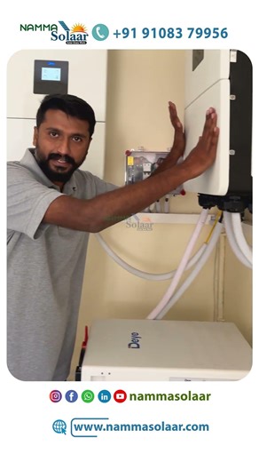 ☀️ 20+20KW Hybrid Inverter with 30kWh Battery Installed for Farmhouse