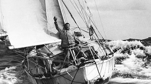 ​The first man to sail round the world solo​​​