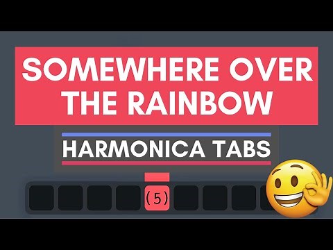 How to play SOMEWHERE OVER THE RAINBOW on harmonica