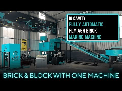 Start Fly Ash Brick Making Business in 2025 | 10 Cavity Fully Automatic Brick Making Machine