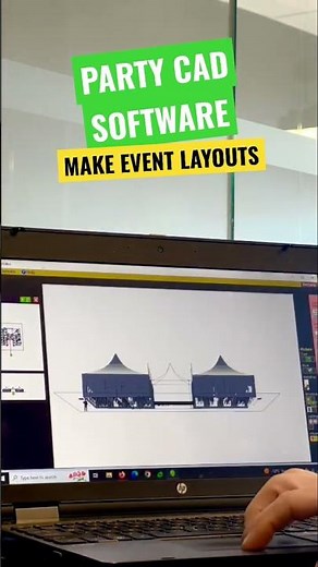 PartyCad Event Software - MAKE SEATING LAYOUTS #partyrentalbusiness #CAD #design #simcity