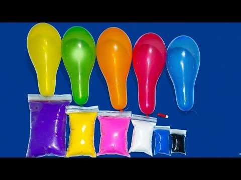 6 Colorful Clay Eggs & Balloon Pop Challenge|From Small Pieces to Giant Clay Ball part 6