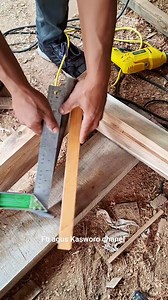 160K views · 411 reactions | Installing angle braces for door frames #howto #carpenter | Agus Kasworo Chanel | Facebook