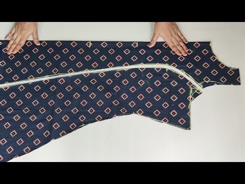 Best Fitted Princess Cut Kurti cutting and stitching | Princess Cut kurti cutting and stitching