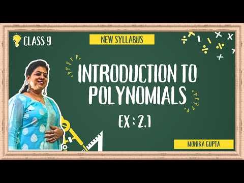 Introduction To Polynomials | Ex : 2.1 | Chapter 2 | Class 9 | NCERT New Book 2026-27 | New Syllabus