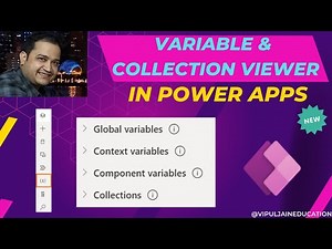 Variable and Collection viewer in Power Apps | Variable and Collection directly in Canvas Designer