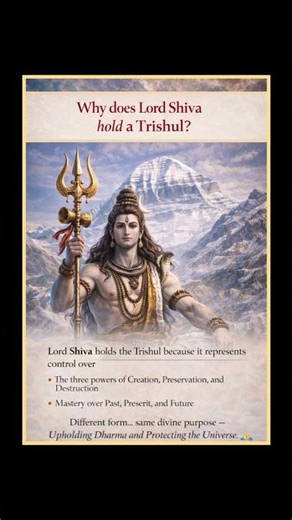 Lord Shiva Trishul #shiva #mahadev