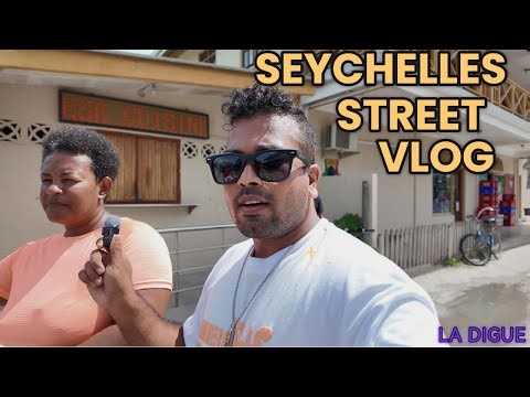 Walking around La Digue Island with a local friend 🚶‍♂️ | Seychelles Street Vlog | Ruhan Vlog