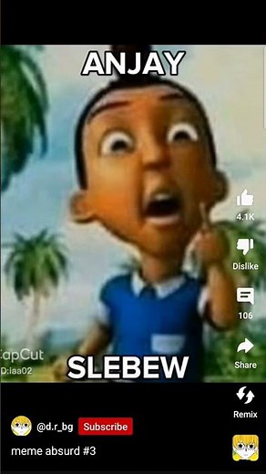 ku menangis membayangkan diriku (meme absurd)