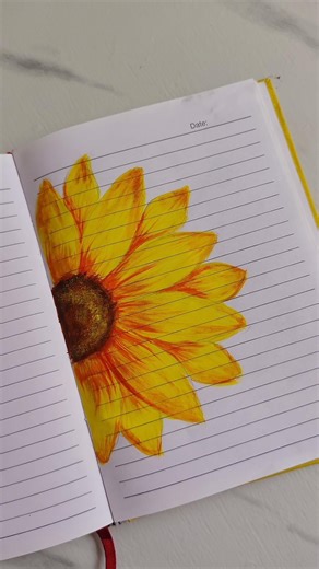 Sunflower painting 🌻✨ #art #shorts #youtubeshorts