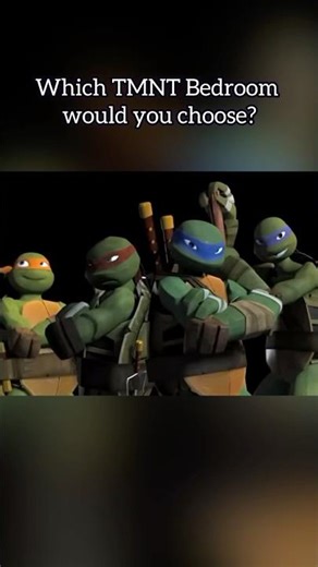 Which Teenage Mutant Ninja Turtles Bedroom would you choose?