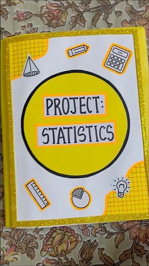 Class 12th statistics full project file 2025-26 cbse board #statistics #class12 #projectexpress