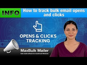 How to track bulk email opens and clicks
