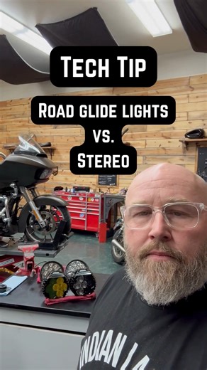 8.2K views · 38 reactions | Road Glide Tech Tip! If you are looking to upgrade your Road Glide headlight you should be aware that it could affect your stereo. #TechTip #JPCycles #JPC | J&P Cycles | Facebook