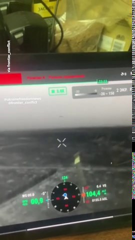 Ukrainian army capture UFO hovering over frontline amid their drone surveillance