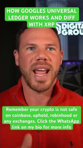 HOW GOOGLE UNIVERSAL LEDGER WORKS AND DIFFERENT WITH XRP #SHORTS #YOUTUBESHORTS