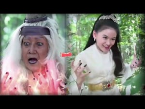 [AI-Edit] Extended Ftf Shapeshift: Evil witch transform into pretty young female princess #disguise