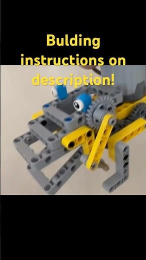 Lego technic robot iguana #lego #robotics