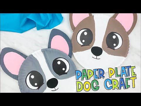Paper Plate Dog Craft