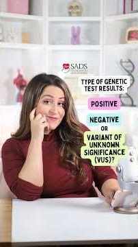 Unlocking Genetic Secrets: Explore 3 Key Outcomes of Medical Genetic Testing #SADSFoundation