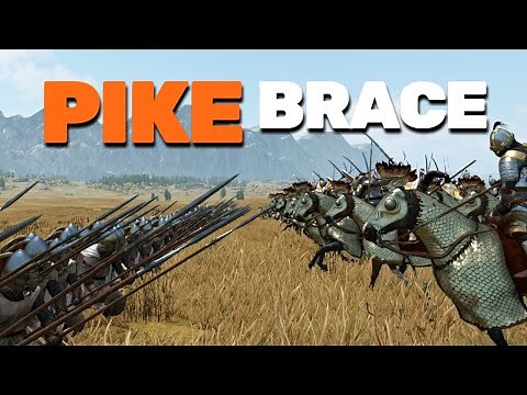 What units can PIKE BRACE in Bannerlord? (Spear Bracing)
