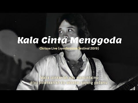 Kala Cinta Menggoda - Chrisye Live (Lirik Lagu) Viral tiktok Maka izinkanlah aku mencintaimu