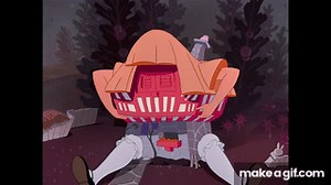 Alice in Wonderland(1955) - The White Rabbit's Home on Make a GIF