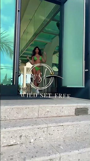 Bikini Model Isces Alaya, Wild Set Free #Shorts