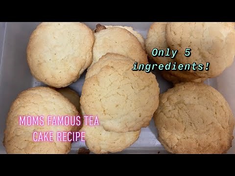 Making my moms famous tea cakes!