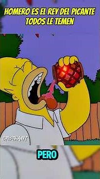 Homer the King of Spice and Chili #thesimpsons Marge Bart lisa