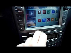 Toyota Avensis T25 Android