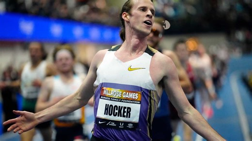 Cole Hocker edges Yared Nuguse, Nico Young for U.S. indoor 3000m title