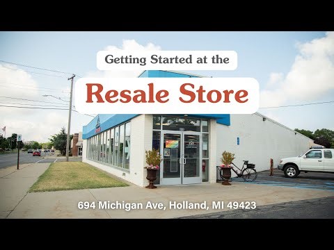 Getting Started at the Resale Store!