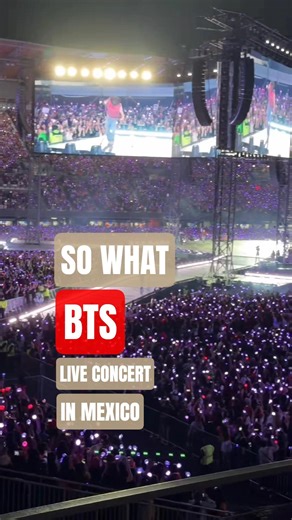 "SO WHAT" BTS LIVE CONCERT IN MEXICO CITY #bts_official_bighit #btsarmy #btsworldtour2026 #mexico