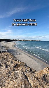 24 gennaio 2026 - Sant’Andrea, Torre dell’Orso, Alimini 😎 #salento #puglia #torredellorso | Antonio Rotundo