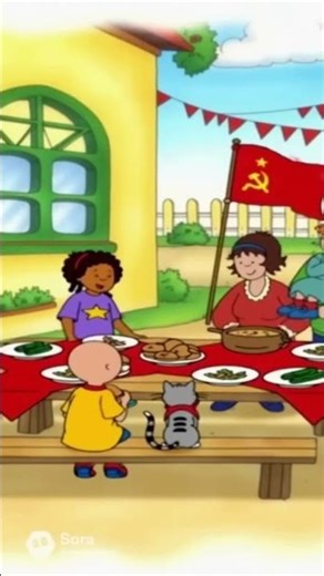 Sora 2 Caillou Sings The Vietnam Song