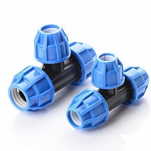 [Hot Item] PP Compression Fittings 90 Degree Tee