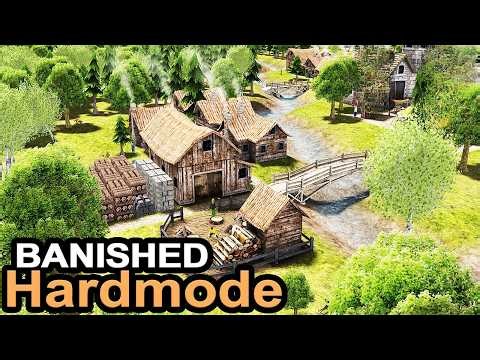 Banished HARDMODE Full Playthrough - Medieval Citybuilder Survival Lets Play