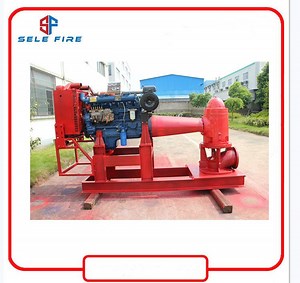 [Hot Item] UL Listed Fire Fighting System Diesel Engine Driven Controller Mounted Vertical Turbine Fire Pump