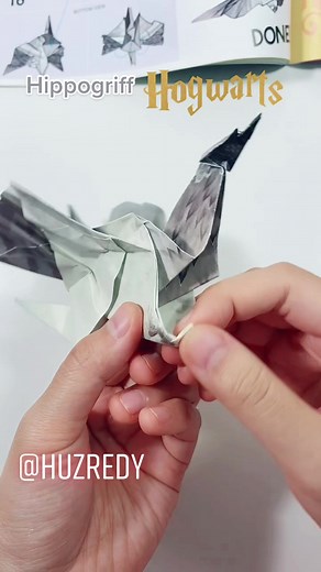 Harry Potter Origami Hippogriff Tutorial