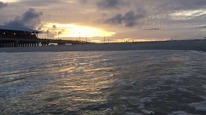 A beautiful ending to the weekend at Gulf State Park Fishing Pier. | Visit Alabama's Beaches