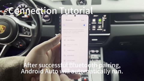 KALOS Android Auto Wireless Adapter,Convert Factory Wired to Wireless,Instant Connection,Plug & Play, Auto-Connect,Compatible with Android 11+ & Cars from 2015