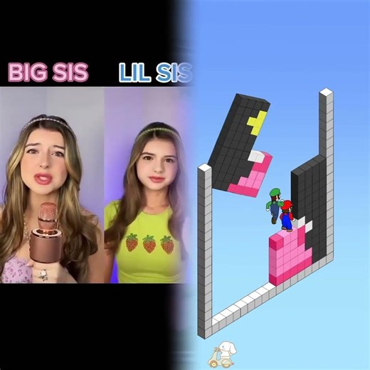 POV your little sister shows up to your concert after you had a fight #acting #wholesome