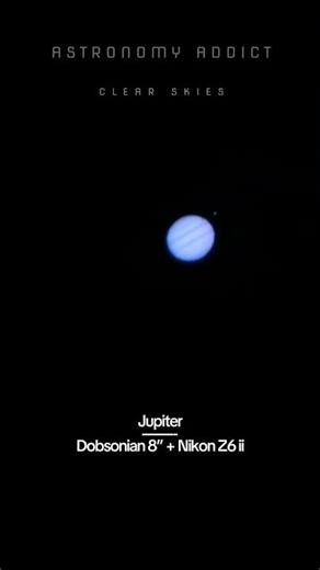 We tracked Jupiter with a Telescope and Nikon Z6 ii Mirrorless Camera | Beginner Expectations