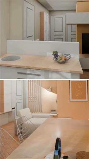 Optimizing space: your first idea isn't the right one #interior #interiordesign #architect