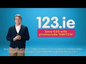 123.ie Car Insurance | €30 off New Policies Aug 1 to 31 | Plus Save up to 20% Online | Mute