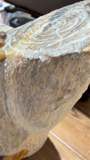 Tom Murphy has been carving wood and stone for over 35 years. He started carving chalk in school as a boy and moved into carving on wood but prefers the entire process involved in carving stone. Similar to traditional carvers, much of Tom’s work is done by hand using chisels, gouges and files on soft stone like soapstone, serpentine and chlorite, rather than by power grinders. Stone carving is done in stages from the time it leaves the earth to the finished piece sitting on a plinth in a gallery