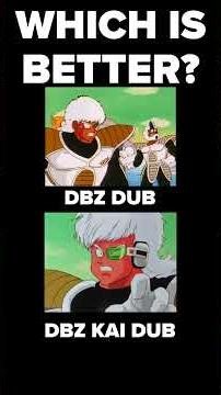 Which Captain Ginyu gets mad is better? | DBZ #shorts