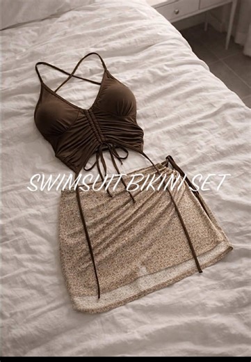 Swimsuit 2in1 Bikini Set💯✨ #swimsuit #bikiniset #foryoupage