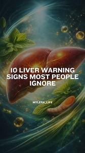 Your liver plays a central role in detoxification, hormone balance, digestion, blood sugar regulation, and nutrient metabolism. When liver function becomes overwhelmed, the body often sends subtle warning signs long before a medical diagnosis is made. Symptoms such as easy bruising, persistent fatigue, itching at night, digestive changes, or reduced tolerance to alcohol are frequently overlooked or misattributed to stress, aging, or poor sleep. 👉🏼 Follow @mylera_life for daily, science-informe